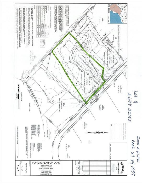 NEW LOT 2 BISHOP ROAD, ROCHESTER, MA 02770, photo 1